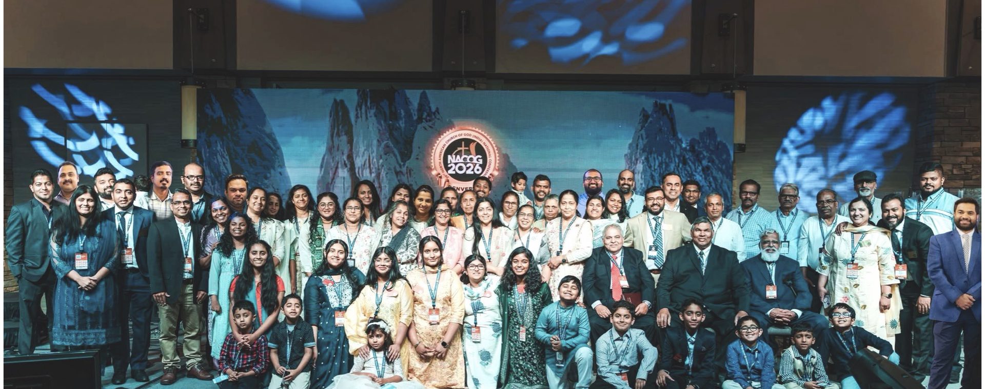 The Salem church family on stage at the NACOG 2026 national conference